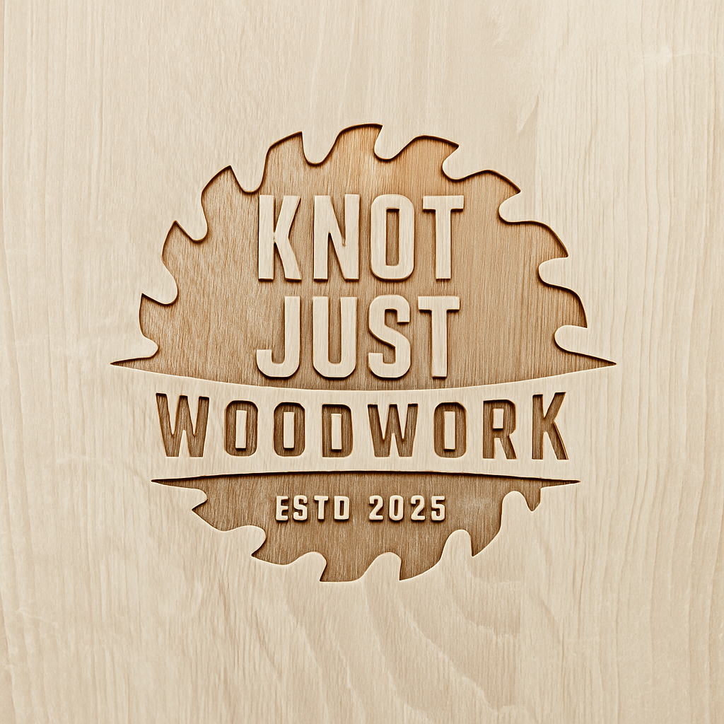 KnotJustWoodwork Logo